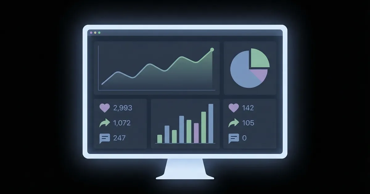 Using social media analytics to track growth and improve performance