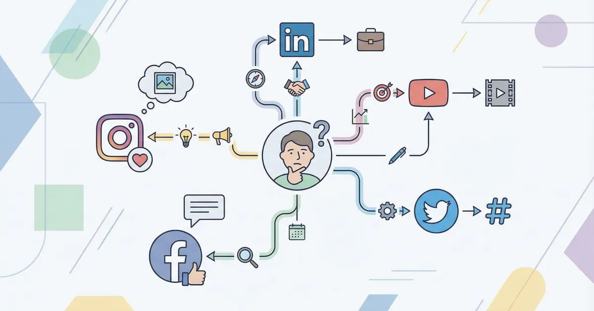 Choosing the right social media platform and defining content direction