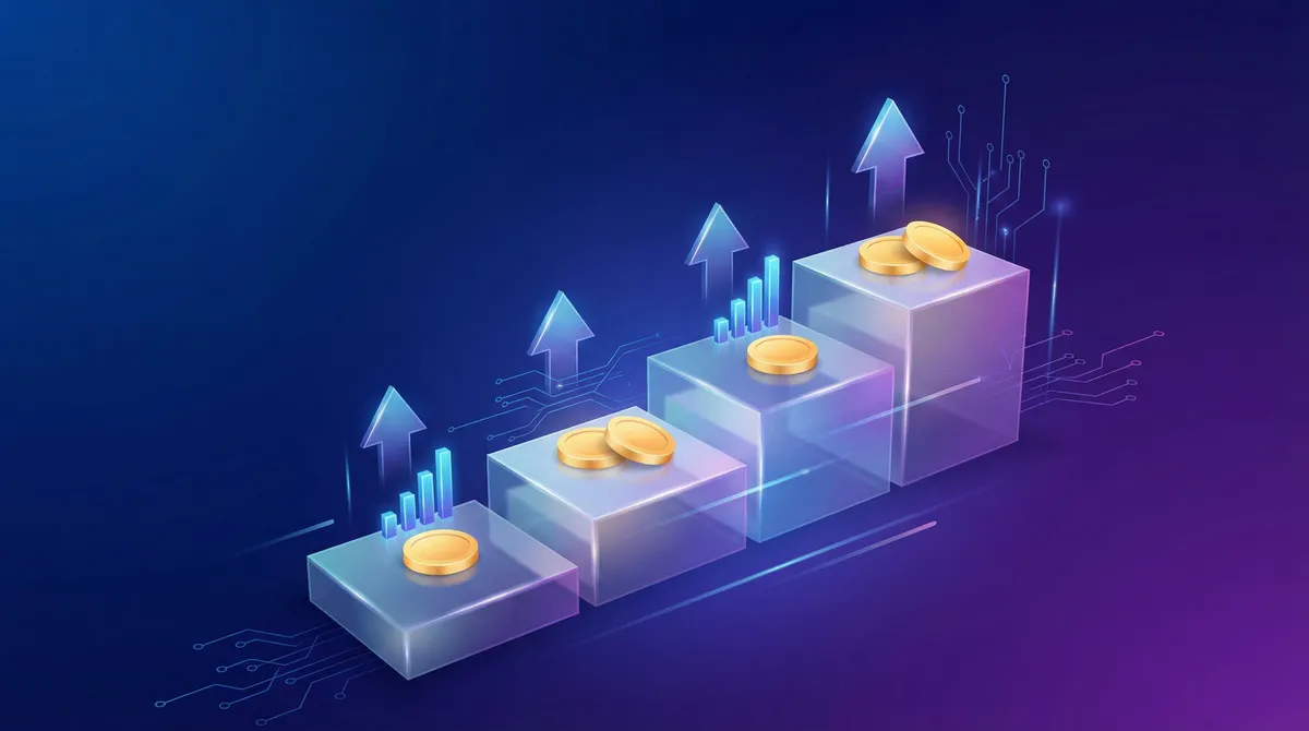 Revenue scale showing different RSOC network payment tiers
